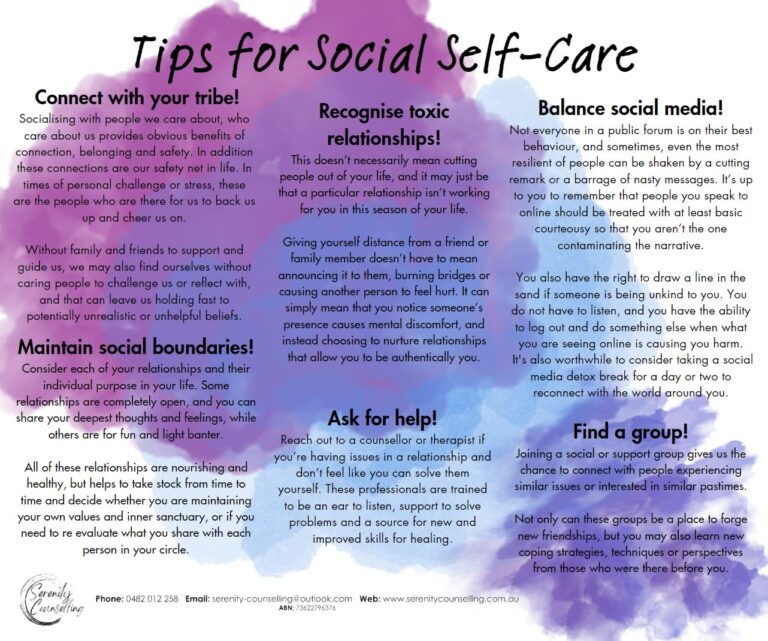 Social Self-Care